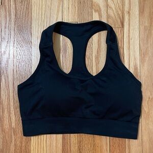 NVGTN Black Racerback Sports Bra